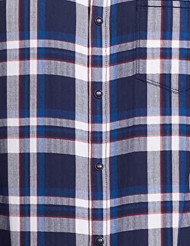 Image of Spykar Men's Checked Slim Fit Shirt