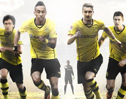 Fototapete Papier No 431 Bvb Mit Vollgas Zum Sieg 280x0cm Borussia Dortmund Amazon De Baumarkt