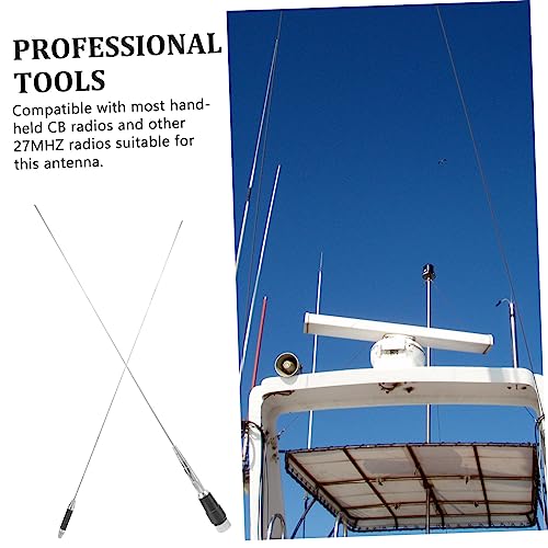 Antena para radio de coche de alta ganancia con diseño retráctil adaptable a barcos de pesca 2