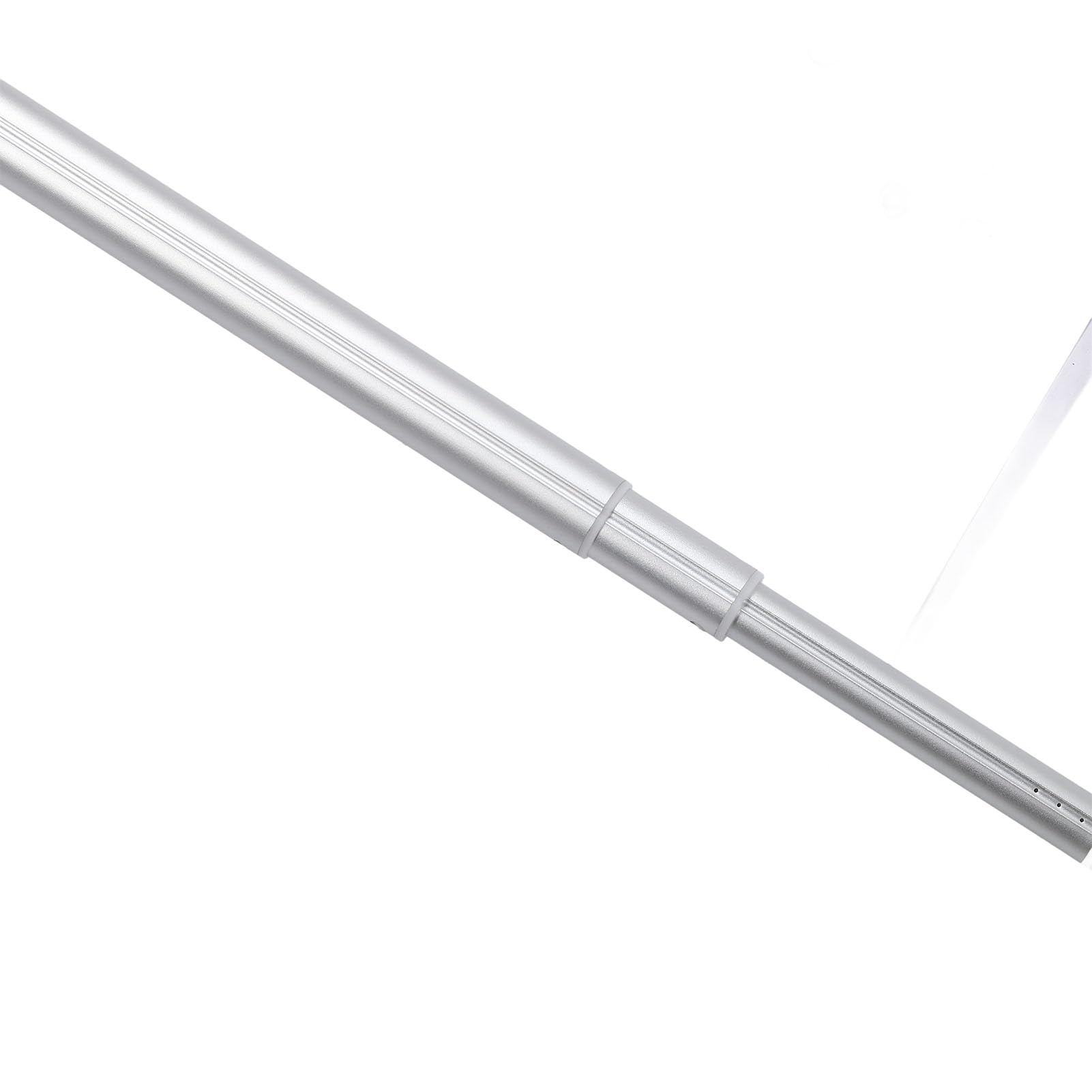 Eujgoov Luz de Anillo LED con Soporte de Abrazadera Ajustable para Grabar Videos Transmisión en Vivo, Luz de Anillo de Selfie para Escritorio Plegable Aleación de Aluminio Portátil Doblado