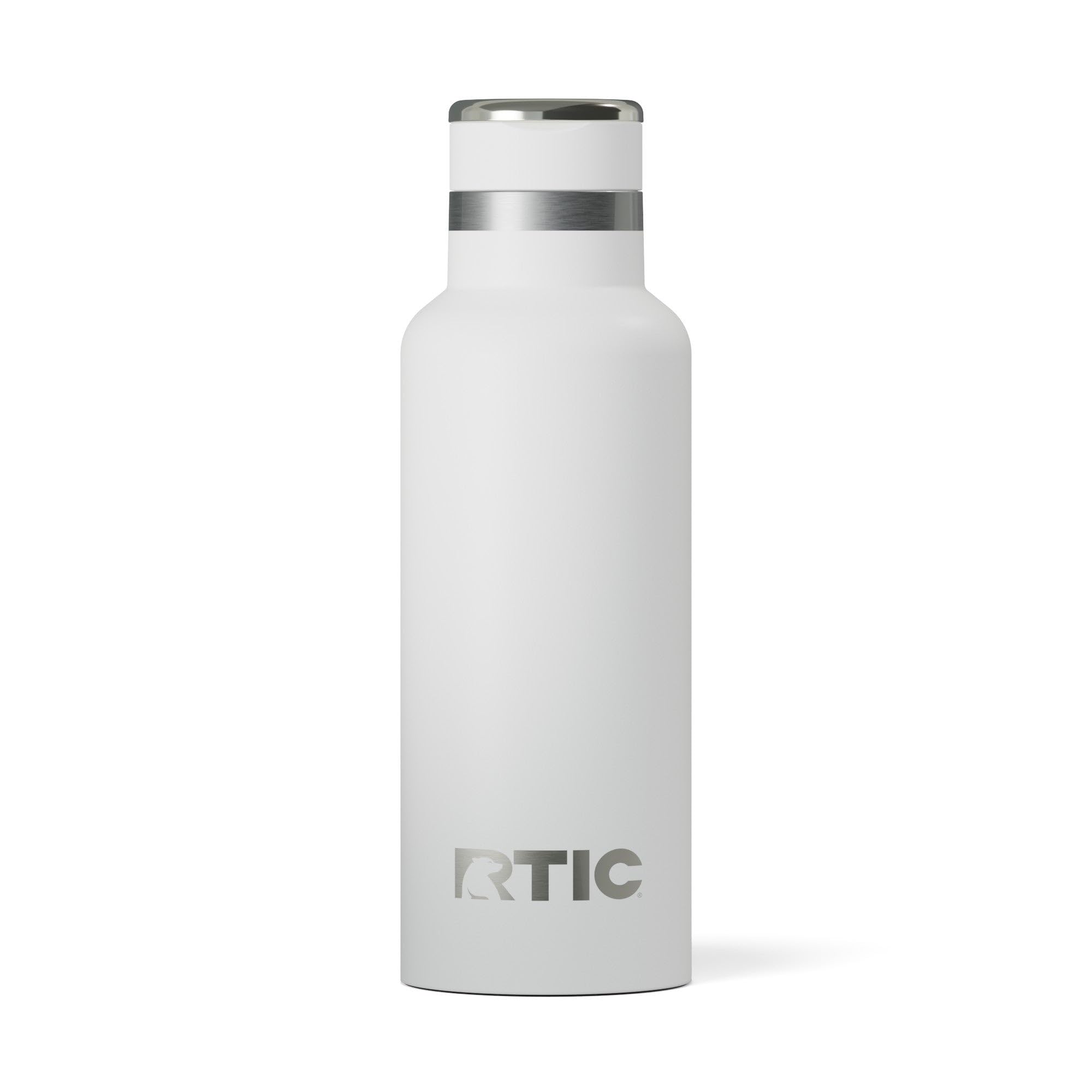 Amazon.com: RTIC 16oz Journey Water Bottle Ceramic Lined Metal Stainless  Steel Vacuum Insulated, BPA Free, Reusable, for Water, Hot and Cold Drinks,  Travel, Sports, Camping, White : Sports & Outdoors