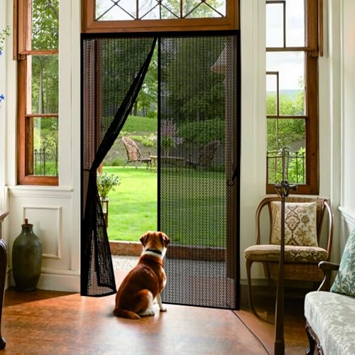 �ȈՖԌ� 98 x 256 cm ���t���ȒP�}�O�l�b�g���J�ʃe�[�v�t�����ɊJ�X�C�X�C���悯����}�O�l�b�g�Ԍ˃J�[�e�����֌��h�A�x�����_�T�V�h�A�p�����L�`�ɓK�p, �u���b�N
