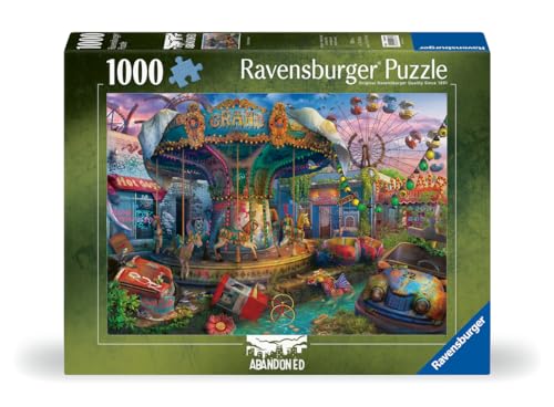 Ravensburger - Puzzle 1000 pièces - Fête foraine lugubre