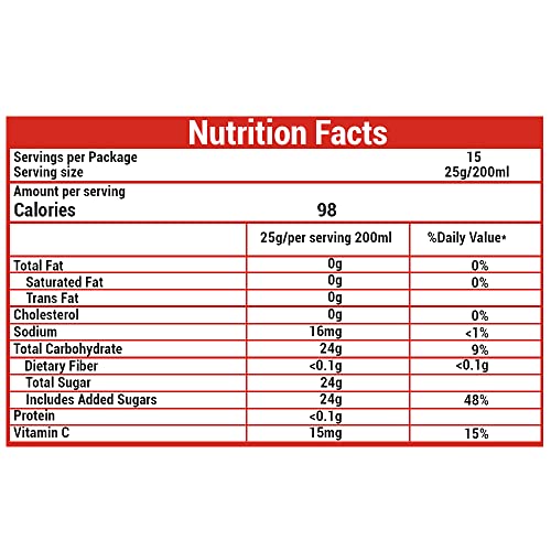 Mondelez International (Kraft) Tang Tropical Cocktail Packet, 500 g