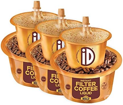 Id 100% Authentic | Bold | Instant Coffee Pouch | Coffee Decoction | Liquid | 70% Coffee & 30% Roasted Chicory | Arabica & Robasta Beans | Serves 24 Cups | Pack of 3 | 450Ml (150Ml Each Pack)..