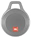 Produktbild JBL Clip+ Bluetooth Wireless Lautsprecher (Tragbar, Aufladbar, für Unterwegs Wasserabweisend mit Integriertem Karabinerhaken, Kompatibel mit Apple iOS/Android Smartphones/Tablets/MP3 Geräten) grau