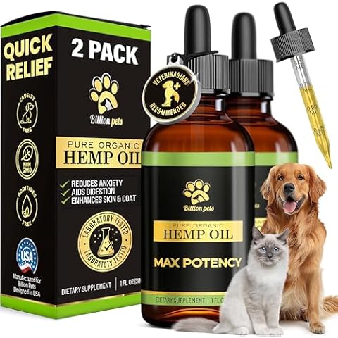 Billion Pets - Hemp Oil for Dogs and Cats Cover