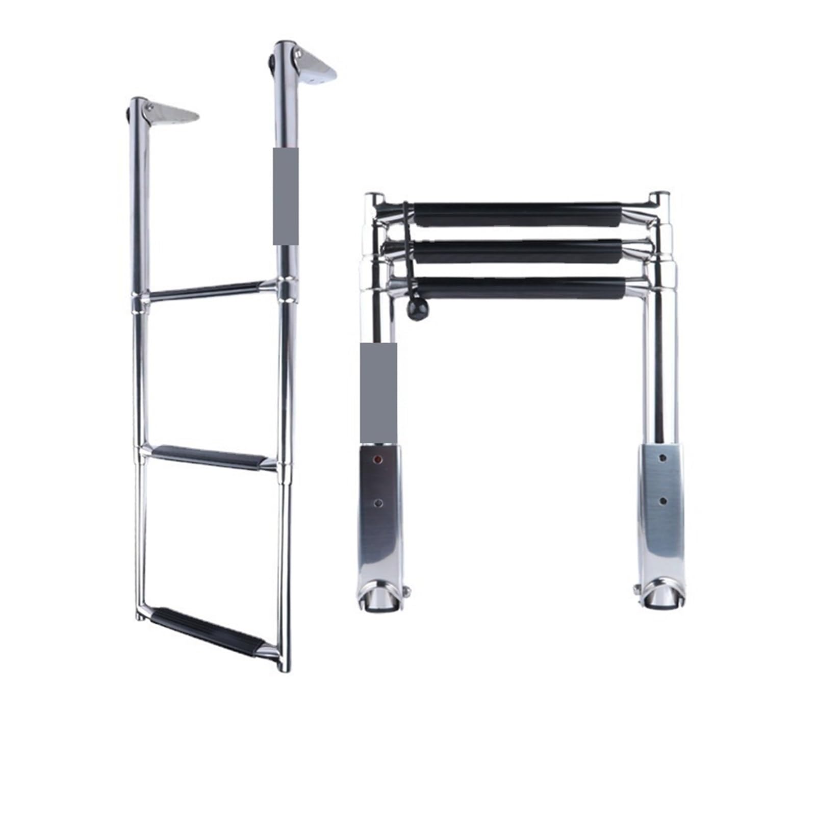 Telescopica for Barche Marine, di imbarco Pieghevole in Acciaio Inossidabile for Barche, Yacht, Accessori per Barche