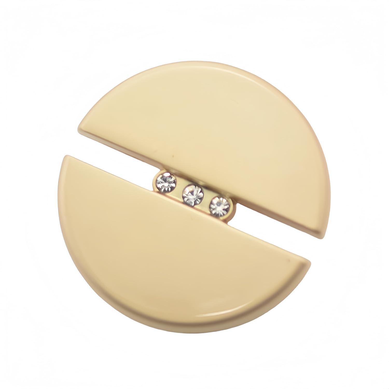 5 PCS Diamond Metal Button Round Buttons Suit Coat DIY Sewing Crafts for Decoration Buckle