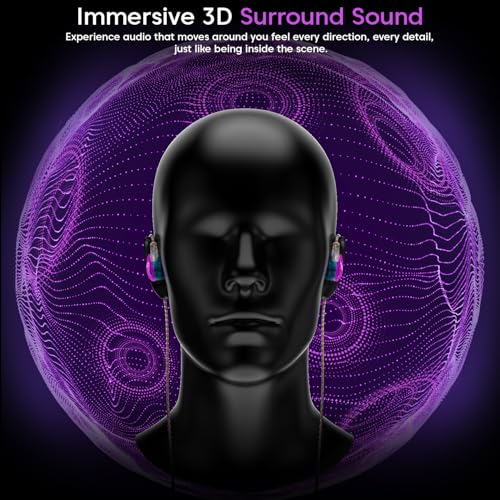 Image of Sounce HiFi KZ ZST Colorful Hybrid Balance Armature with Dynamic in-Ear Earphones Stereo Headphones | 18 Ohms Impedance | High-Resolution Sound | Stylish Colorful Nomic Design