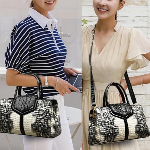 Image of Medium Satchel Handbag Shoulder Crossbody Purse Top handle Hobo bags for Women
