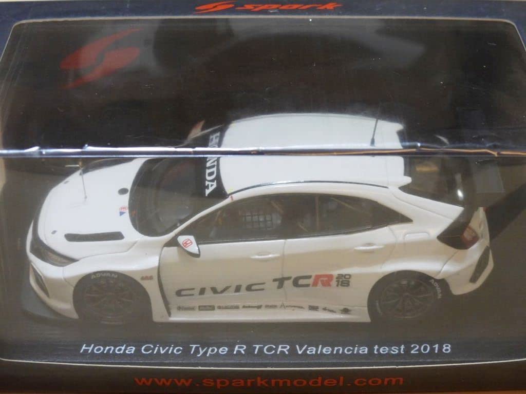 Amazon | 未開封 スパーク 1/43 ミニカー シビック タイプR TCR 2018年 