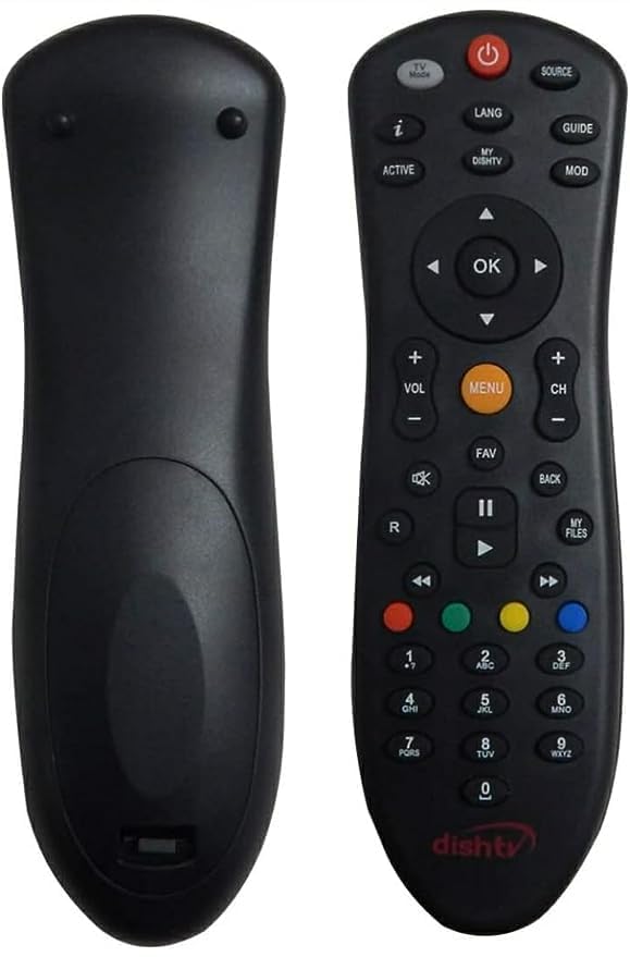 BLACKSHEEP Dish TV Remote Control Compatible with All Dish TV SD/HD DTH
