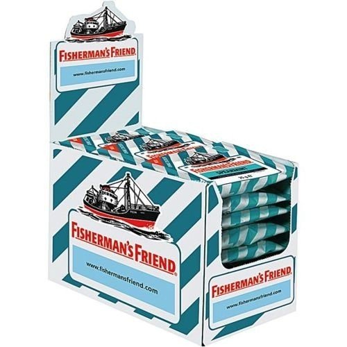 Fisherman`s Friend SPEARMINT 2 x 24x 25g. Tüten mit grüner Minze-Geschmack ohne Zucker