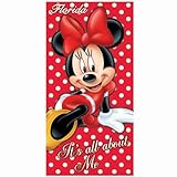 Disney Minnie Mouse It's All About Me Florida Beach Towel