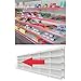 Industrial Retail Shelving Display - 5 Adjustable Shelves for Supermarkets, Convenience Stores, Liquor Stores & Offices - Multi-Function Shoe Rack Organizer
