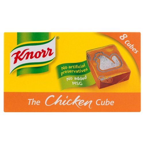 Knorr Cubes de bouillon de poulet 8 x 10 g (lot de 12 x 8)