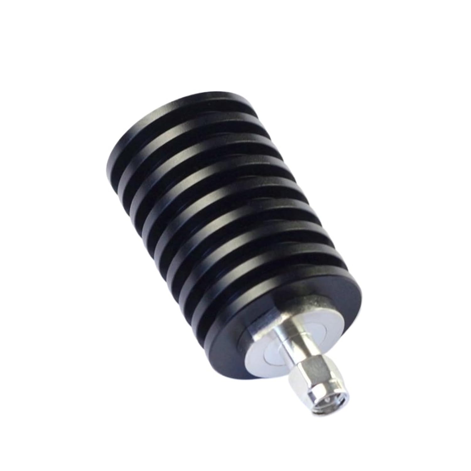 SMA Male RF Coaxial Termination Load, 25W Power, DC to 6GHz, 50 Ohm, Nickel Plated(4GHZ)