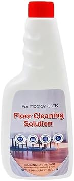 480ML Robot Mop Cleaning Fluid - Compatible with Roborock S8 Pro Ultra/S7 MaxV Ultra/Dyad/S7/Q5 | Low-Foam & Stain-Resistant Formula480ml