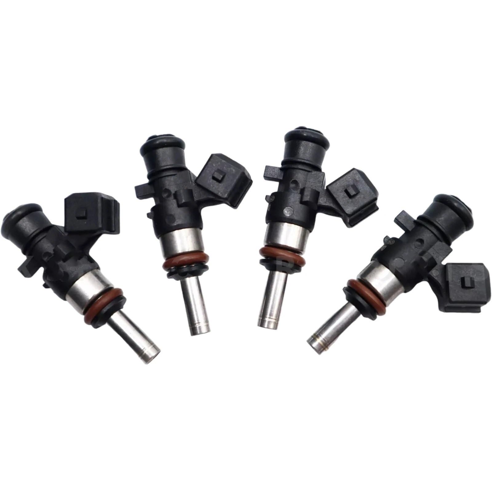 Fuel Injector 4 szt. Wtryskiwacze paliwa 0280158040 980cc pasujące do zaworu dyszy Bosch EV14KT benzyna Wtryskiwacze paliwa samochodowego