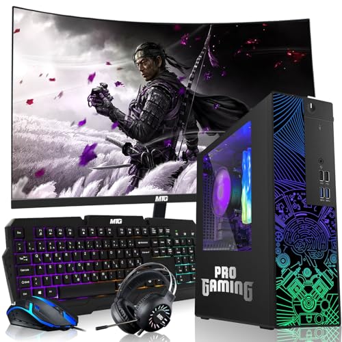 TechMagnet Desktop Computer PC, i5, 16GB RAM, 512GB SSD, Win 11