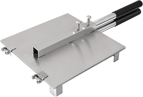 Miniatura 8 de Vivicreate Prensa de tortilla de acero inoxidable de 10 pulgadas, prensa de masa Roti Maker para taco, pizza, tortilladora de acero inoxidable,