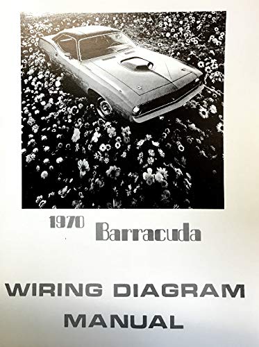 1970 PLYMOUTH BARRACUDA FACTORY ELECTRICAL WIRING DIAGRAMS & SCHEMATICS