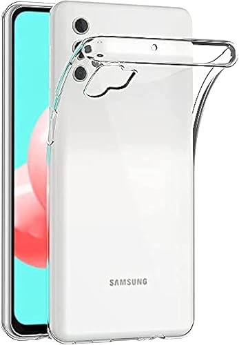 Funda para Samsung Galaxy A32 5G (6.5 pulgadas) TPU suave goma gel parachoques transparente contraportada