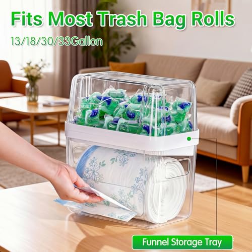 Rangement buanderie pour ranger les capsules de lessive facilement