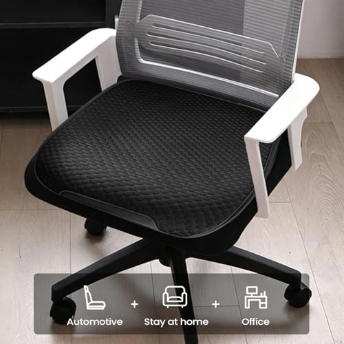 Cojín de asiento de coche refrescante contra el sudor: respaldo lavable e impermeable 2