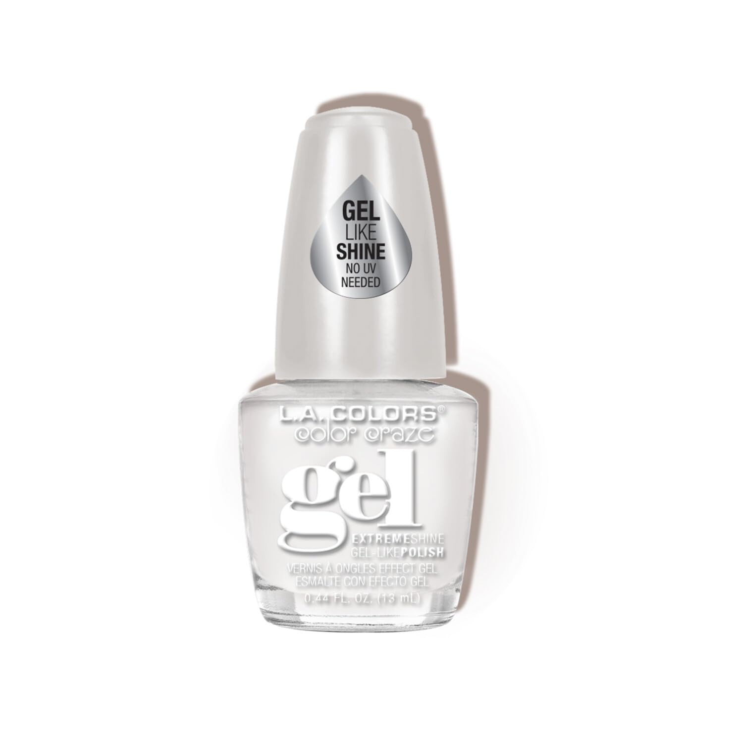 L.A. COLORS Gel Nail Polish, Flurry CNP741D (Pack of 2) image 2