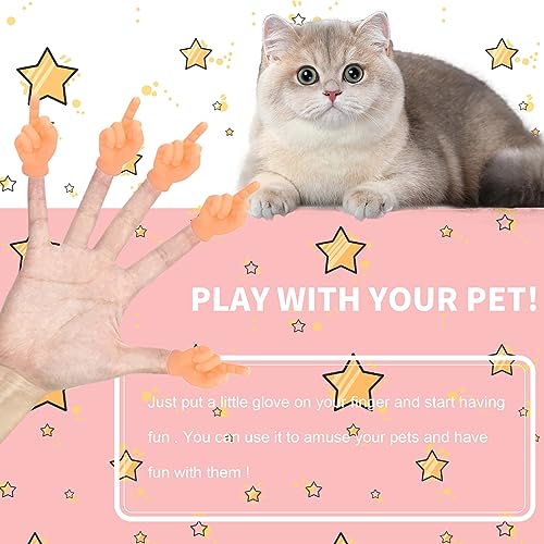 20-PCS-Tiny-Middle-Finger-Puppet-Miniature-Small-Hands-Funny-Hand-Puppet-for-Game-Prank-Gag-Performance-Party-Favors-Ealistic-Cute-Little-Hand-Finger-for-Gifts