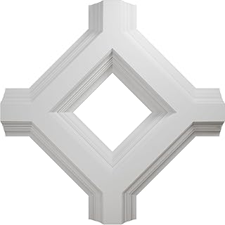 Ekena Millwork CC08IDI04X36X36DE Inner Diamond Intersection for 8