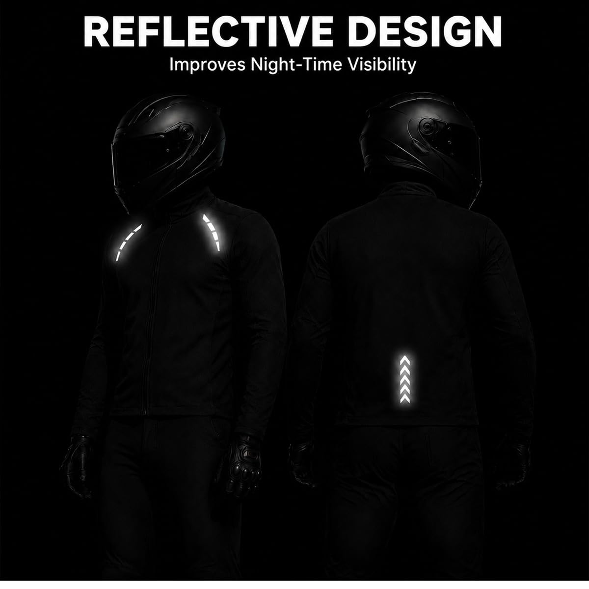 Chaqueta moto hombre con protecciones CE extraíbles, camisa moto de malla transpirable con detalles reflectantes, equipamiento moto ligero de verano para touring y carret(Size:L,Color:Black White2)