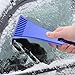 Imagen de Tewzafiya Rascador de hielo para coche de 9 pulgadas con mango ergonómico
