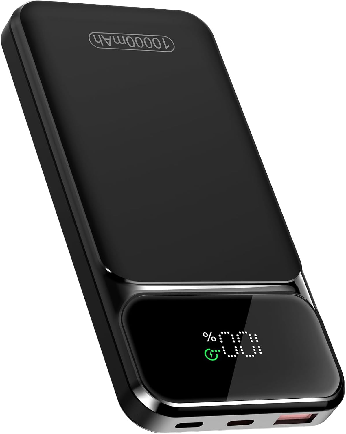 Portable Charger 10000mAh 22.5W Power Bank Fast Charging, PD3.0 QC4.0 PD20W Mini Portable Battery, USB-C Input/Output, LED Digital Display Slim Powerbank for Smartphones Tablets and More, Black (2025) Portable Charger 10000mAh 22.5W Power Bank Fast Charging, PD3.0 QC4.0 PD20W Mini Portable Battery, USB-C Input/Output, LED Digital Display Slim Powerbank for Smartphones Tablets and More, Black (2025)