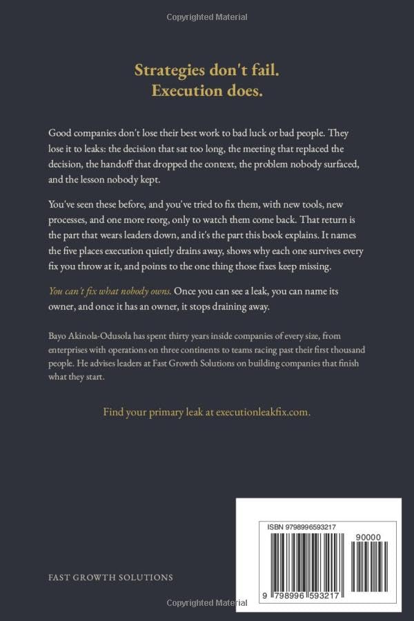 Execution Leaks: The Five Hidden Ways Good Companies Lose Their Best Work image 3
