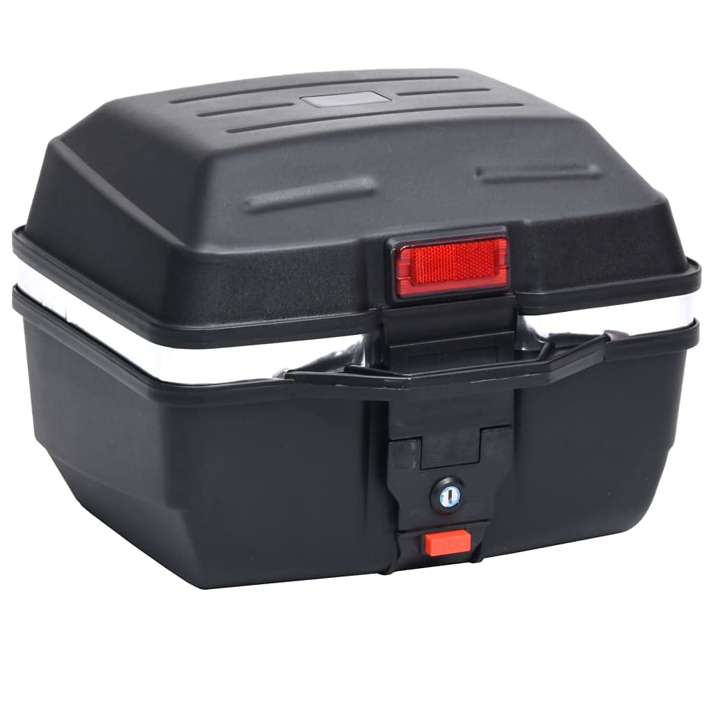 Tomostar Top Case Moto, Top Caisse Topcase Coffre Moto Scooter 24 L pour Un Seul Casque
