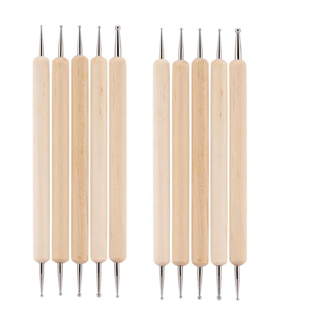 Stylets de gaufrage dotting tool HomeSoGood pour outils nail art et embossage papier
