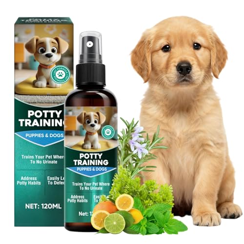 Dog Potty Training Spray, Indoor & Outdoor Training Aid for Potty...