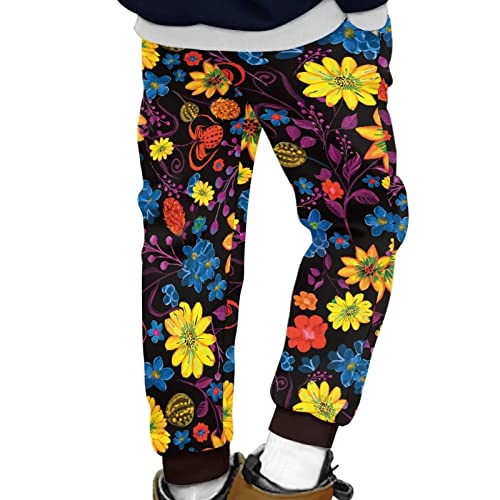 COEQINE Sweatpants Active Jogger Sport Pants for Teen Girls 4-15 Years with Pockets3