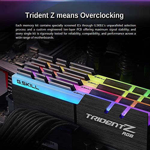Image of G.SKILL F4-3000C16S-8GTZR Trident Z RGB DDR4-3000MHz CL16-18-18-38 1.35V 8GB (1x8GB) Memory