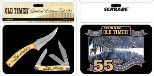 Old Timer 55th Anniv Scrimshaw