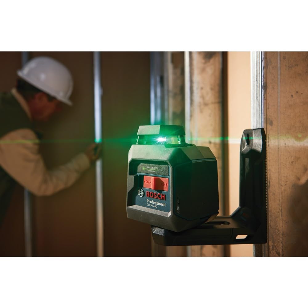 Bosch Green-Beam Laser Level - 360° Self-Leveling -3 Bosch Green-Beam Laser Level - 360° Self-Leveling -3