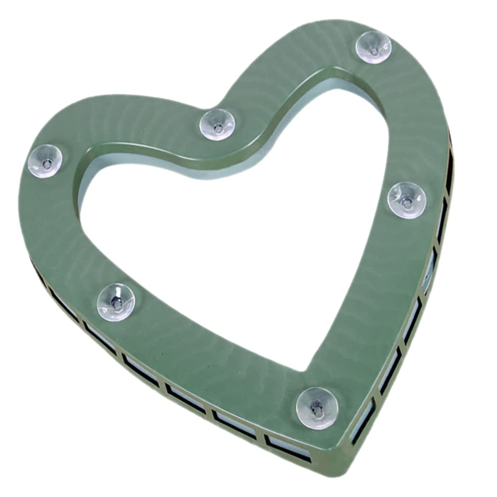 Buy Alipis Flower Foam Ring Heart Shape Green Styrofoam Wet Foam Blocks