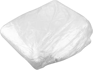 CRAFTHROU 100 Pçs Protetor De Assento Universal Capas De Assento Protetor De Carro Capa De Assento De Carro De Capa De Assento De Plástico Capa De Assento Capa De Assento Descartável