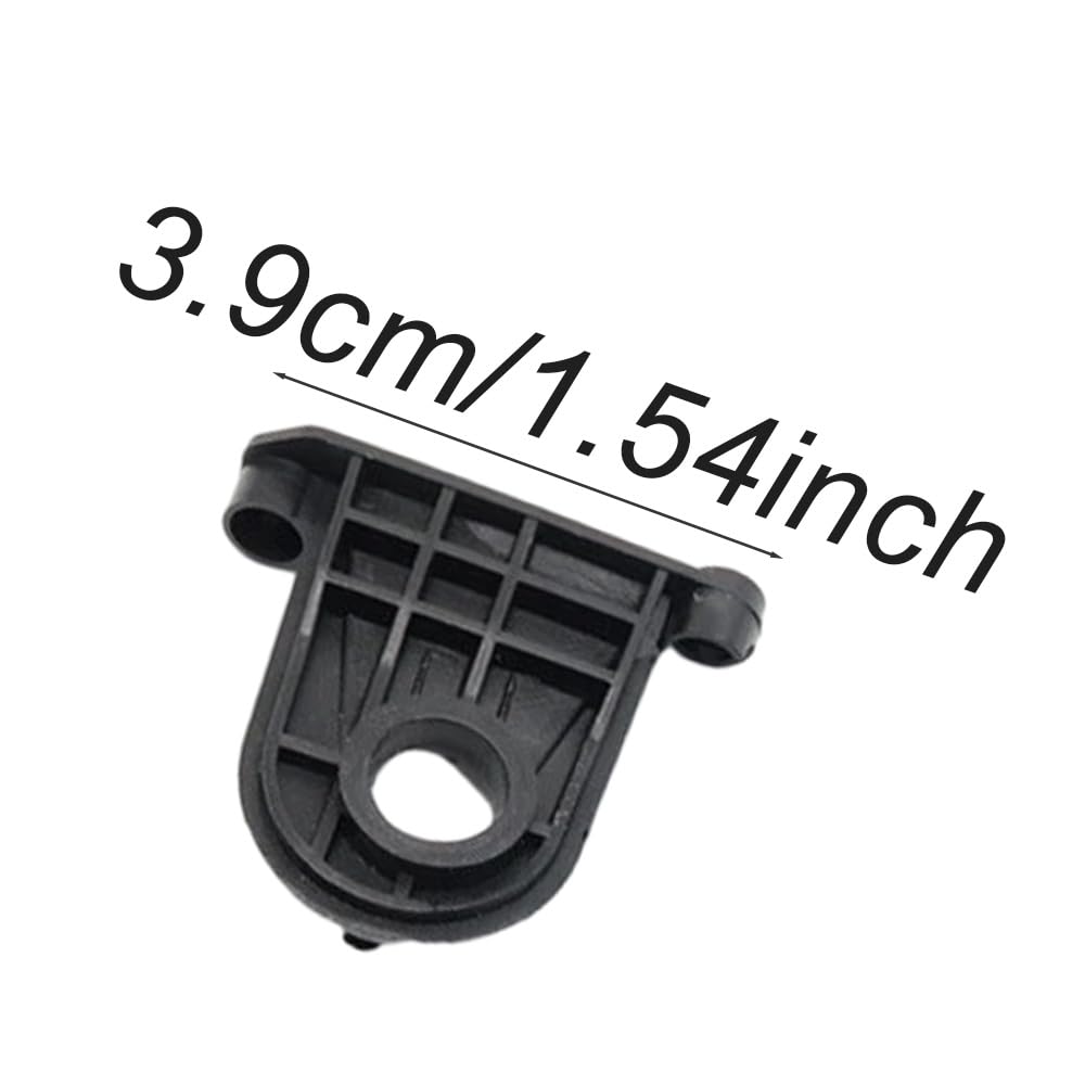 Kit de reparación de faros delanteros izquierdo y derecho Riloer, soporte de montaje, clip de repuesto negro, compatible con SEAT Leon 2013-2020 5F0998225 5F0998226