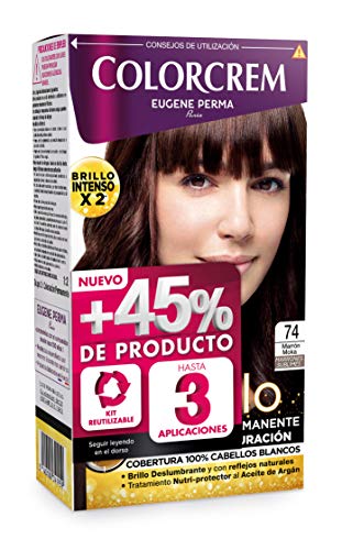Colorcrem Color & Brillo Colorcrem +45 74 Marrón Moka 229 g