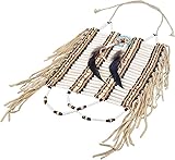 Indian Style Breastplates | Made With Bone And Feathers, Bone Choker, Indian Inspired Choker (Brown)