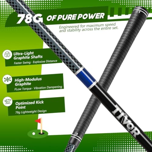 14-Piece Graphite Shaft Golf Set